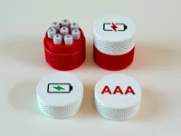 Battery Organizer Jar – AA