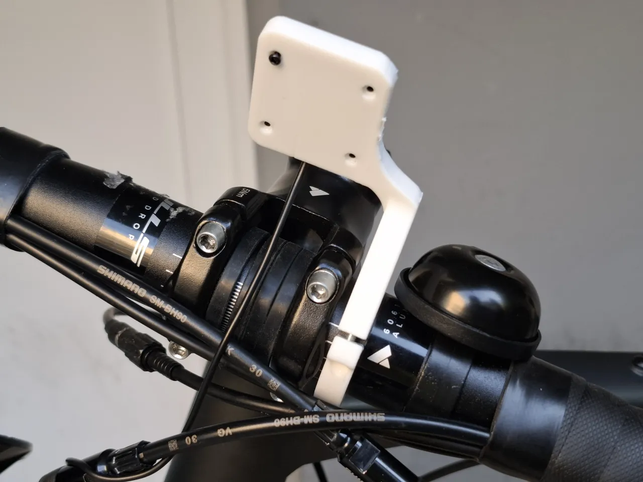 Sigma BC 10.0 WR bike computer mount view 4
