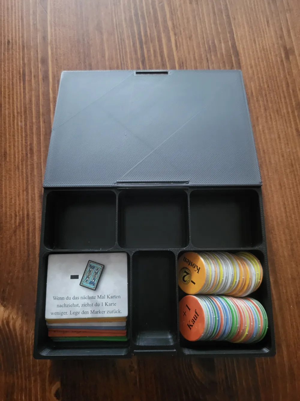 Dominion Organizer Insert with Token Box - Free 3D Print Model - MakerWorld