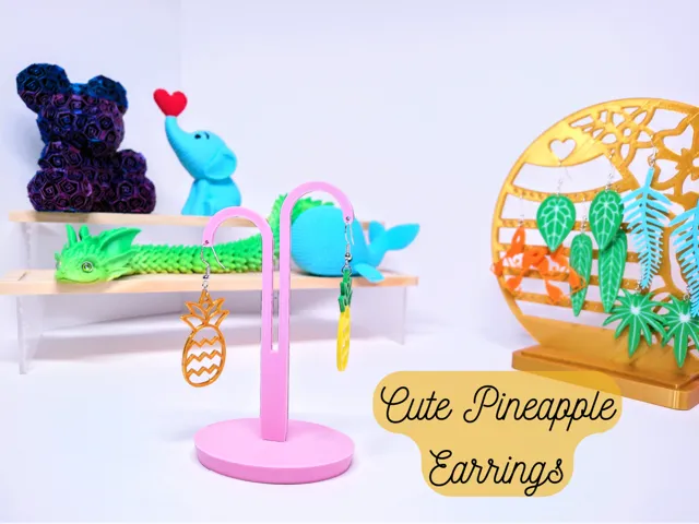 Cute Pineapple Earrings