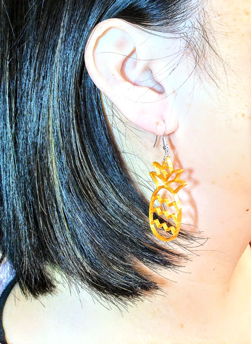 Cute Pineapple Earrings view 3