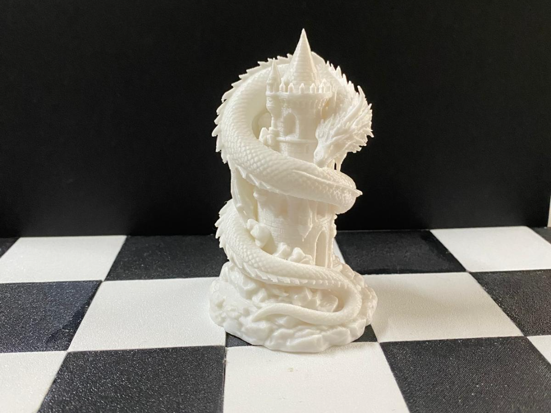 Dragon on the tower