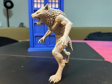 Figura decorativa: Werewolf v2 (Short Tail) – Doctor Who 1:10 — vista de referencia 3