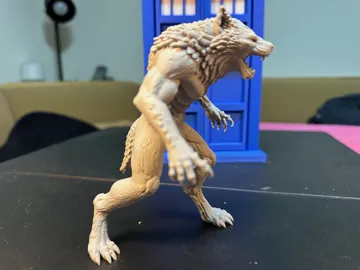 Figura decorativa: Werewolf v2 (Short Tail) – Doctor Who 1:10 — vista de referencia 5