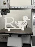 A1 Mini scaled - 1 Plate - 0.2mm layer, 2 walls, 15% infill