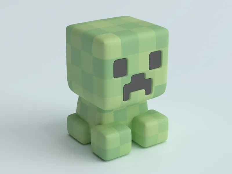 Minecraft Creeper (no support)