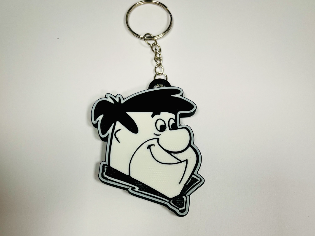 Fred Flintstone keychain