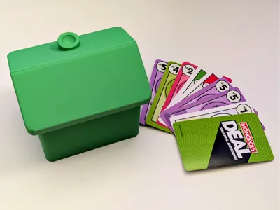 Monopoly Deal Card Box - Monopoly House Case