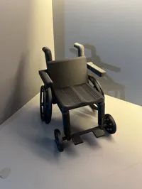 Mini fauteuil roulant miniature — photo 2