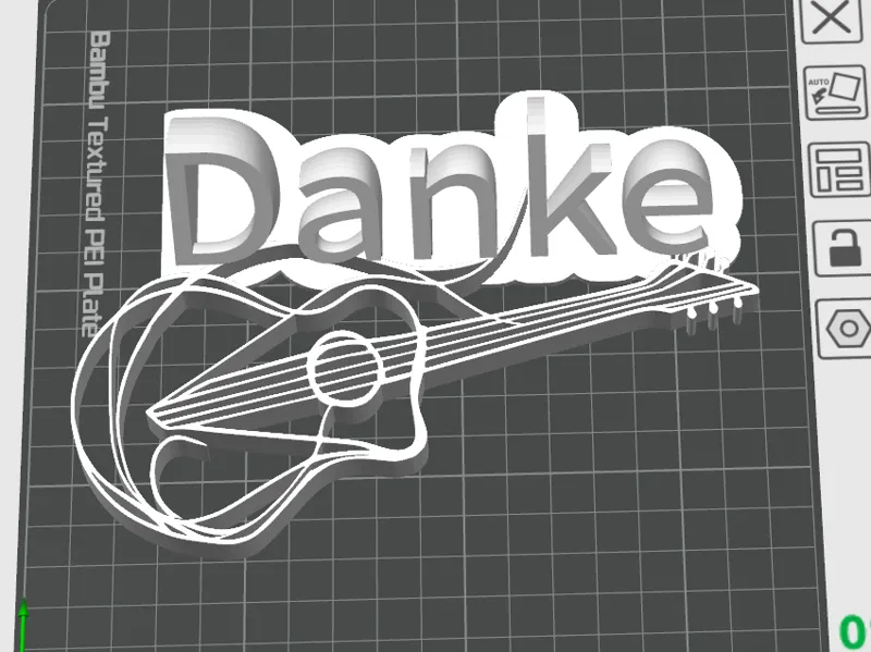 Gitarre Danke