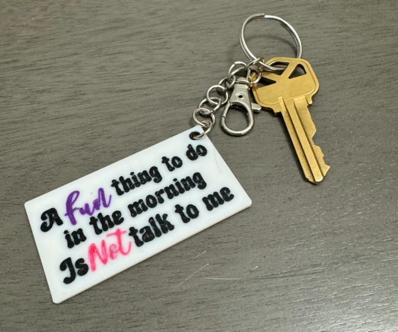 A fun thing to do... keychain