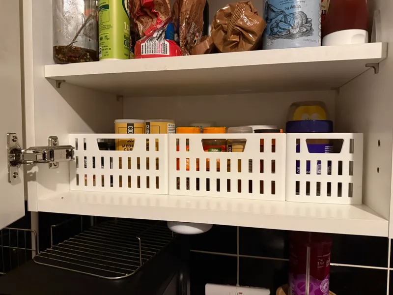 Kitchen Cupboard Storage (3 sizes)