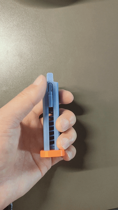 飞盘发射器弹夹弹簧