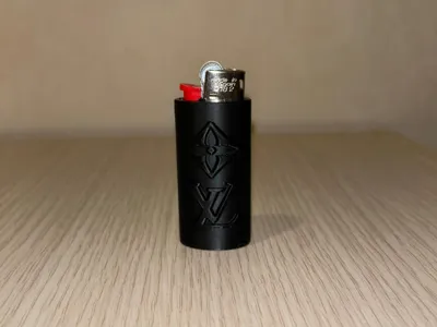 Bic Mini Lighter Cover Louis Vuitton
