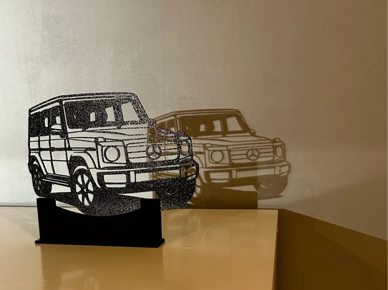 Mercedes-AMG Wall Art G 63 And Stand