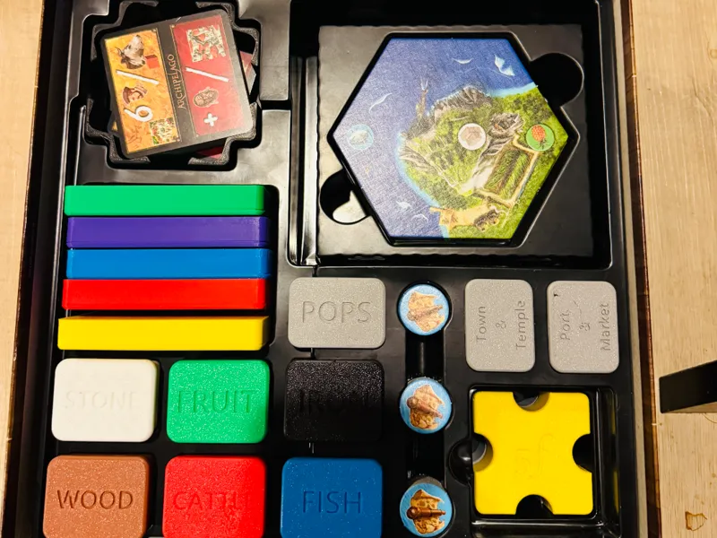 Archipelago Board Game Insert Organizer