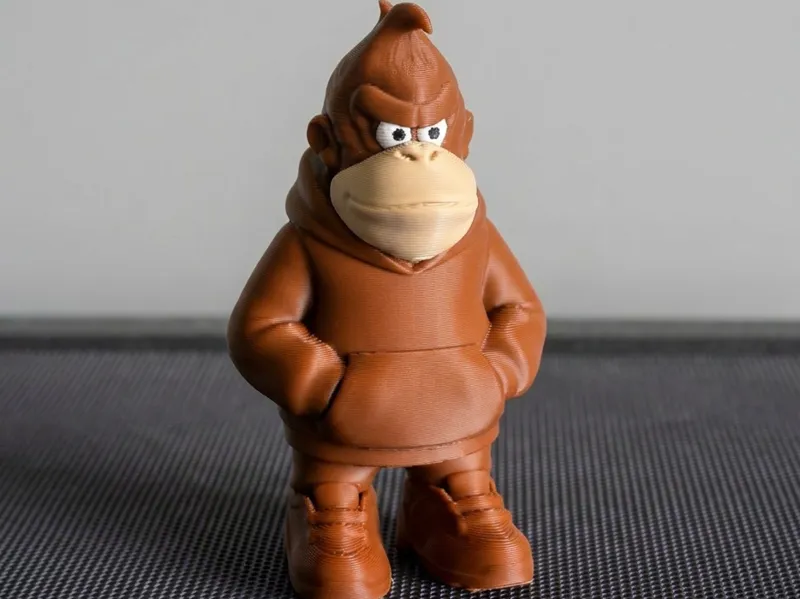 Donkey Kong Hoodie Figure