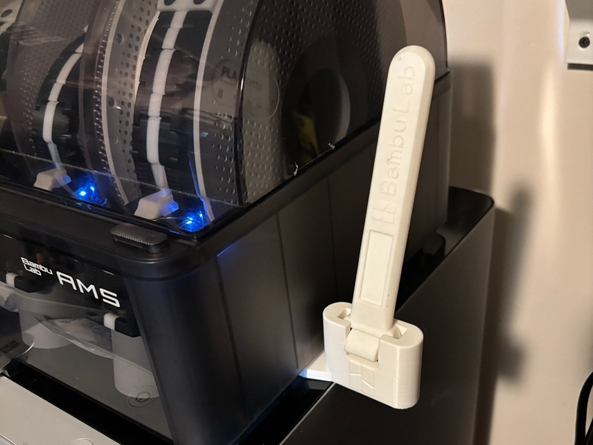 BAMBU AMS Scraper Holder 3D model