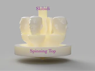 Skibidi Spinning Top - The Skibidi Spinner