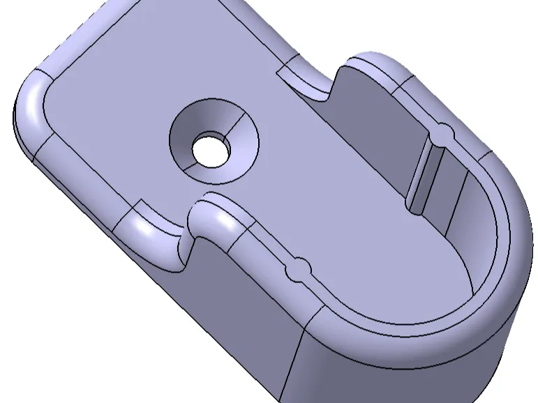SUPPORT TRINGLE DIAMETRE 15mm