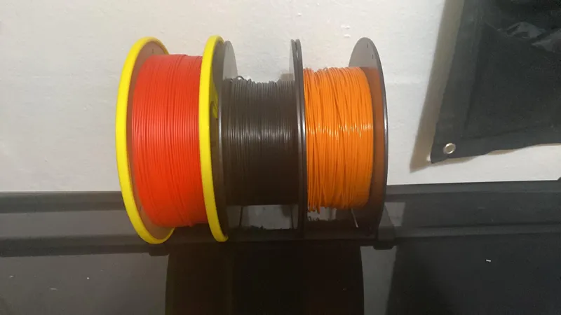 Modular printable low-weight snapfit spool holder