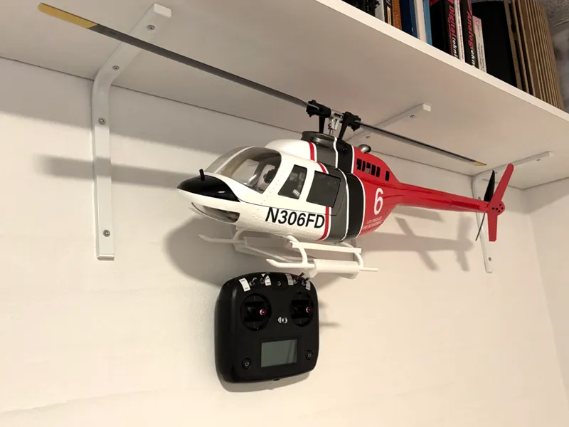 Skywing Bell 206 wall mount