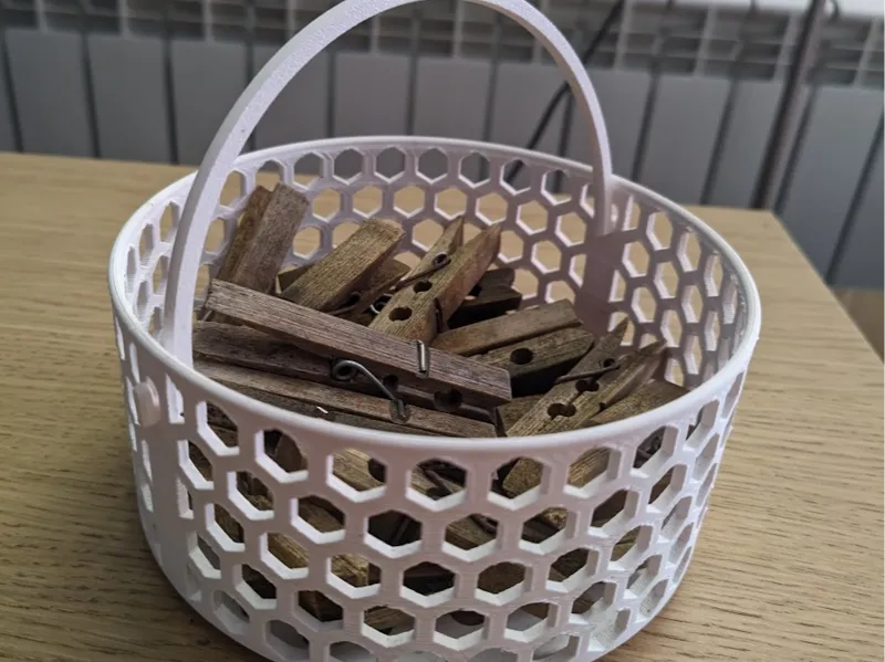 Clothespin holder