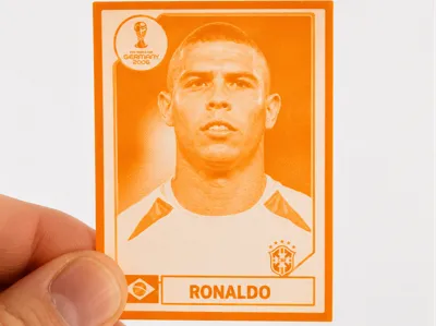 Ronaldo Fenomeno 3D Figurine (Panini 2002)