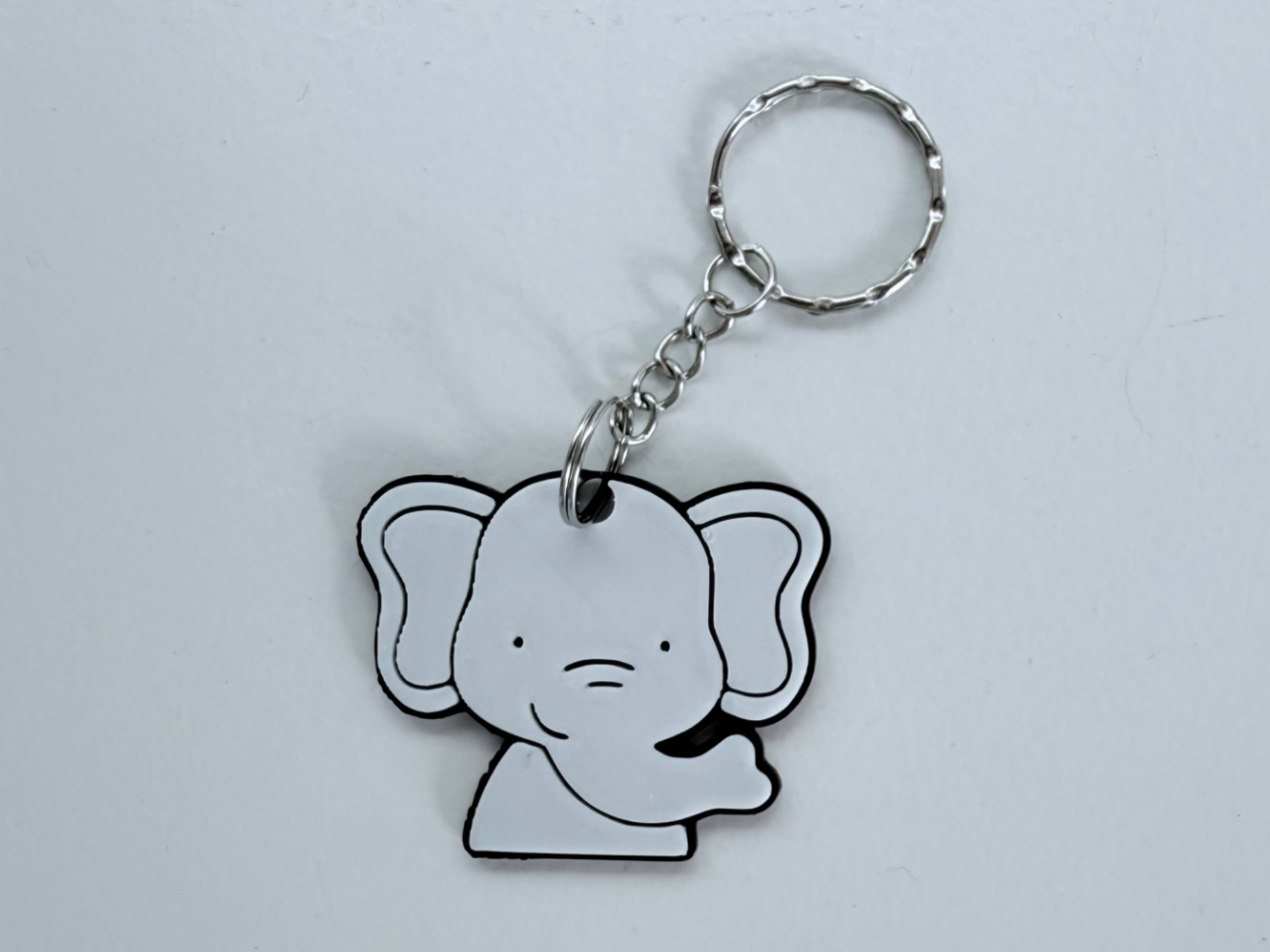 Cute Elephant Keychain