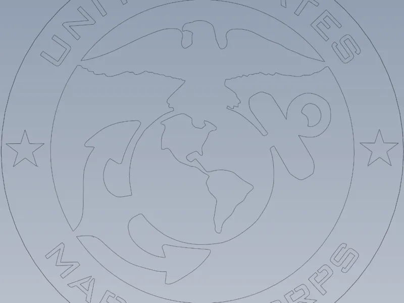 USMC Logo Model