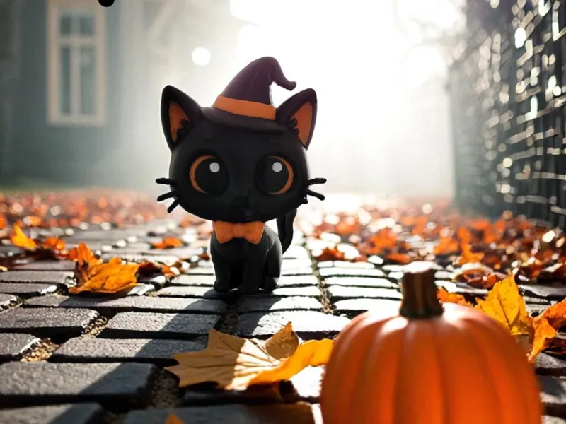 Halloween Kätzchen