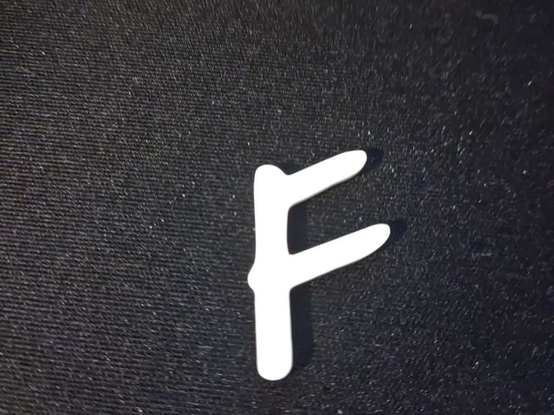 F