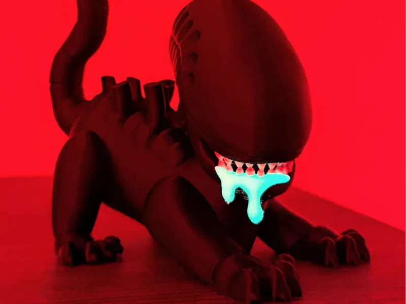 Chibi Xenomorph Figures
