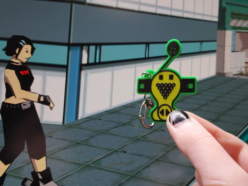 Jet Set Radio - Graffiti Soul keychain/magnet