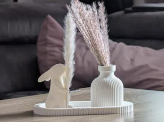 Tischdeko Zeitlos Osterdeko Schale 