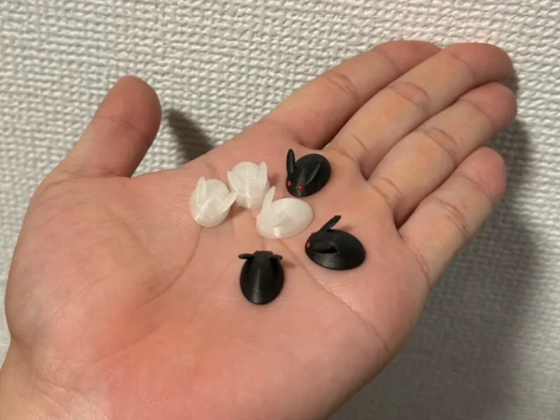 Tiny Snow Rabbit