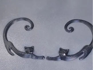 Cat Stretch Ear Piece