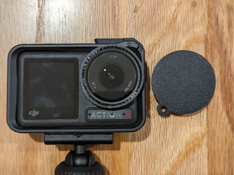 DJI Action 4 & 5 TPU Lens Protector & Lens Cap 