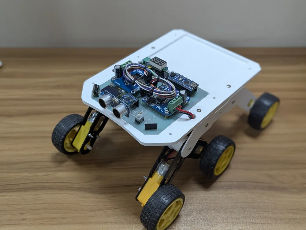 Hexa_Rover - Free 3D Print Model - MakerWorld