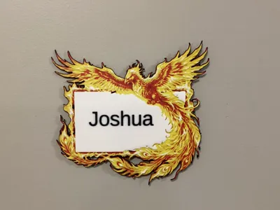 Phenox Nameplate