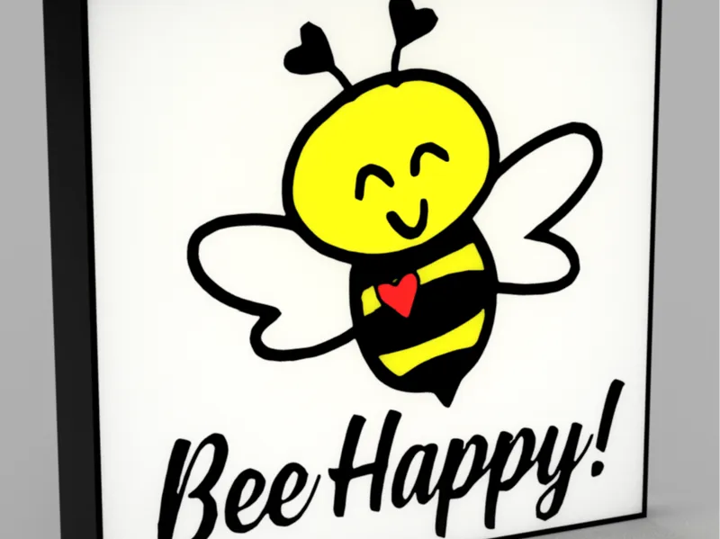 Bee Happy LED Lamp