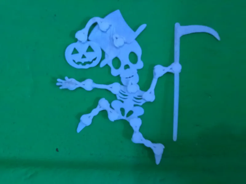 Toy Skeleton Snap Together Configurable 