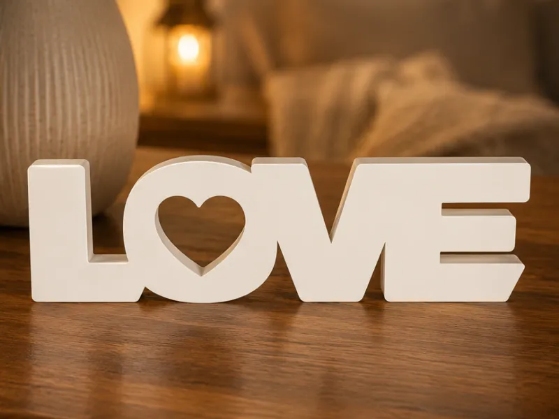 WordPop LOVE - Deko für romantische Akzente
