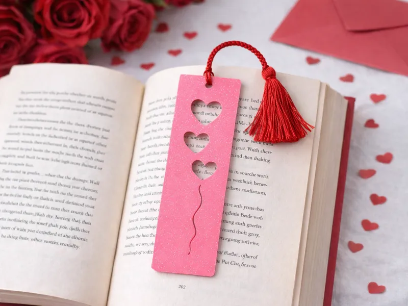 Valentine’s Heart Bookmark