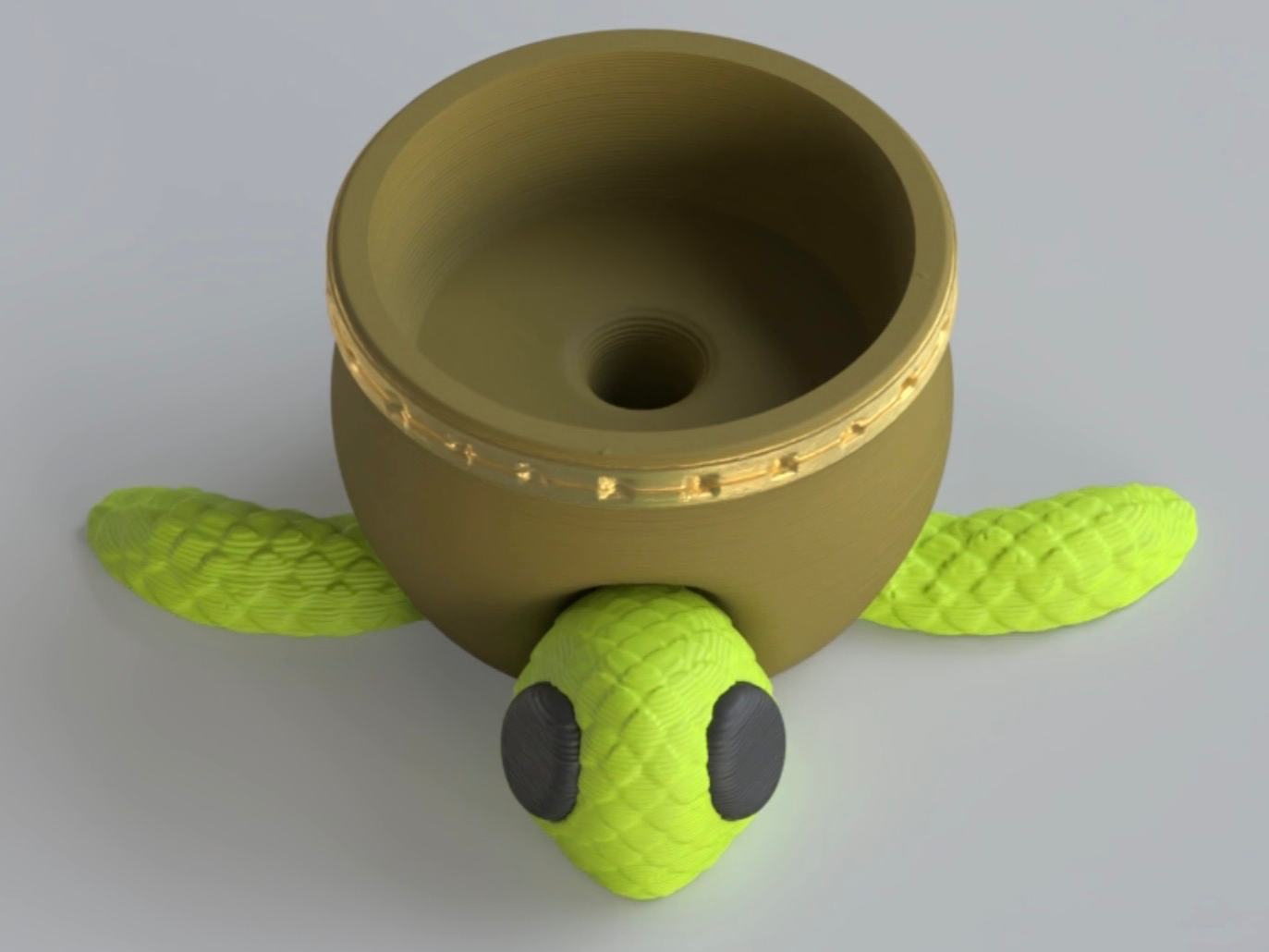 Ancient Bonsai Guardian - articulated planter 