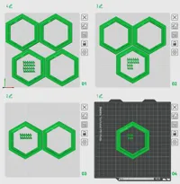 A1mini plate arrangement - adaptive 0.16mm layer, 15% infill