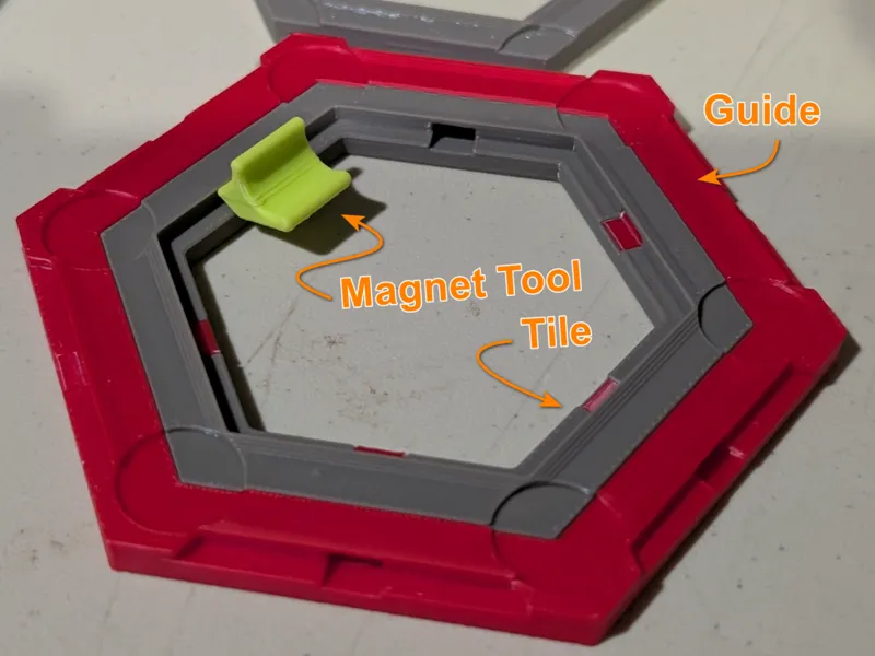 Catan Ultimate Magnetic base & guide tool EasyFast