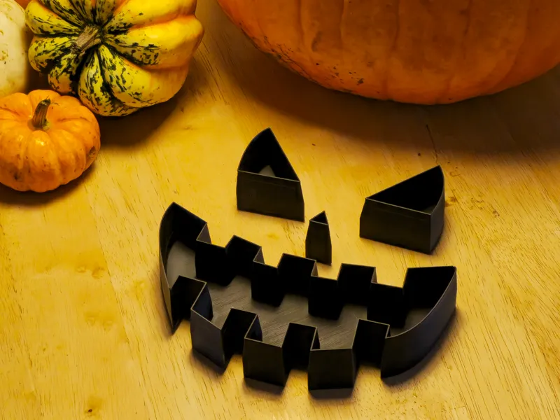 Halloween Pumpkin Cutter/Embosser Tool Stamp 2025