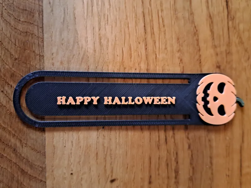 Signet Citrouille Halloween Texte personnalisable