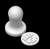 Kampfenergie Stempel